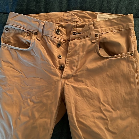 Slim fit jeans in khaki from rag & bone - Picture 2 of 12